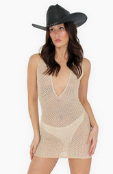 Tennessee Whiskey Rhinestone Mini Dress